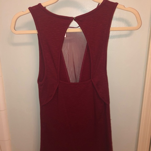 Garnet Free People tank - Picture 2 of 3